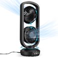 thumbnail image 1 of Ventilador de torre Dr. Prepare pequeño y oscilante de 15 pulgadas con 3 velocidades, 1 of 2