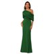 thumbnail image 1 of Vestido BITALY Verde Esmeralda Satinado Mother of The Bride 22W, 1 of 8