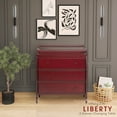 thumbnail image 6 of Liberty Collection 3 Drawer Changing Table-Finish:Cherry, 6 of 13