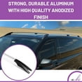 thumbnail image 4 of ERKUL Roof Side Rails + Cross Bars Set for Mercedes Benz Metris Long Wheelbase 2014-2023 | Complete Roof Rack System | Silver, 4 of 7