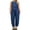 Blue, variant on Clossjun Womens Sets 2 Piece Summer Plaid Sleeveless Tops Wide Leg Pants Matching Lounge Outfis Beach Vacation Suits