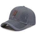 thumbnail image 1 of Hombres Mujeres Malla Gorra de béisbol Verano al aire libre Senderismo Sol Deporte Golf Sombrero de camionero LingWen 1327534345797, 1 of 1