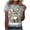 #143-Gray, variant on Haivin Women’s Graphic Print T Shirt Casual Short Sleeve Vintage Style Tee Top for Travel Daily Lounge Outdoor Wear
