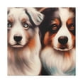 thumbnail image 3 of "Australian Shepherd Illumination" - Canvas, 3 of 25