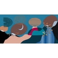 thumbnail image 3 of Bolokofsky, Ronald 14x9 Black Modern Framed Museum Art Print Titled - Mid Century Shapes 833, 3 of 5