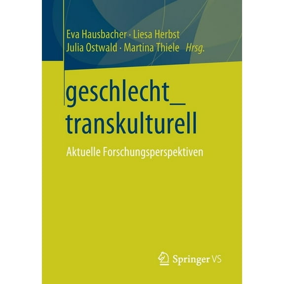 Geschlecht_transkulturell: Aktuelle Forschungsperspektiven, (Paperback)