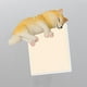 thumbnail image 3 of Imanes de resina para nevera de perro, de cachorro, estatua de animal, imanes para nevera, adornos de decoración del hogar para niños y adultos Amarillo Sunnimix imanes de nevera, 3 of 7