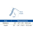 thumbnail image 5 of Actimove Kids Knee Support Open Patella, Navy, Pediatric, 5 of 8