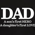 thumbnail image 3 of CafePress - Dad A Son's First Hero Dark T Shirt - Men's Classic Graphic Cotton T-Shirt, 3 of 4