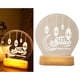thumbnail image 5 of 2x Lámpara de noche Ramadan Mubarak decoración de en hogar luz para que creen regalos Yinane Luz de noche, 5 of 8