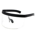 thumbnail image 2 of Gafas de sol con visera grande y protección UV para el sol de verano Claro, 2 of 9