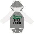 thumbnail image 3 of Inktastic Fishing Future Trout Fisher Boys or Girls Long Sleeve Baby Bodysuit, 3 of 5