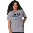 thumbnail image 5 of US Air Force USAF Girlfriend Pride Women's Graphic T Shirt Tees Brisco Brands S, 5 of 6