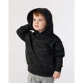 thumbnail image 5 of Couver Toddler Fleece Long Sleeve Hooded Pullover Sweatshirt with Side Seam Pockets, STORM CAMO 5/6, 5 of 5
