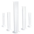 thumbnail image 1 of 5pcs Transparent Measuring Cylinder Plastic Graduated Cylinder 10ml / 25ml / 50ml / 100ml / 250ml, 1 of 7