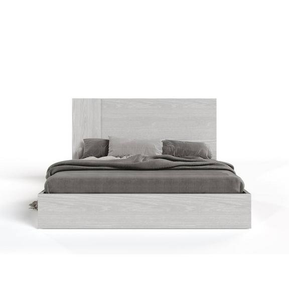 Nova Domus Asus - Queen Modern White Bed