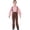 Brown, variant on YunPes Boys German Outfits Kids Pioneer Colonial Pants and Lapel Shirts 2 Piece Set Octoberfest Halloween Stage Dress Up