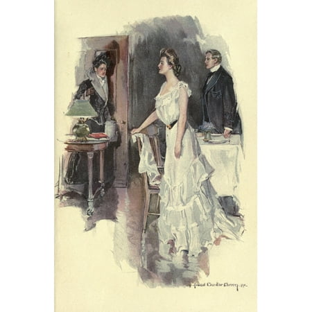 - White dress Canvas Art - Howard Chandler Christy (18 x 24)
