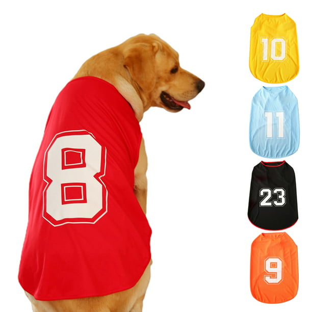 Walbest Dog Clothes Dog Shirt Breathable Puppy Sportswear Vest Soft Puppy  Shirts Cool Pet Clothing 