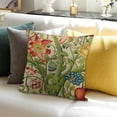 thumbnail image 3 of Throw Pillow Cover Floral William Morris Vintage Artistic Decorative Pillow Case Home Decor Square, 3 of 5