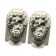 thumbnail image 2 of Figura de yeso Estatua griega Boceto Práctica Colección de arte DIY Estatua de dios griego 2 piezas, 2 of 9