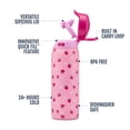 thumbnail image 3 of Ello Flip & Fill 18oz Stainless Steel Water Bottle, 3 of 7