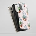 thumbnail image 5 of Succulent Terrarium For All iPhone Series Protective Phone Case Watercolor Botanical Light Pink, 5 of 7