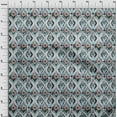 thumbnail image 4 of oneOone Viscose Chiffon Teal Green Fabric Tessellation Sewing Material Print Fabric By The Yard 42 Inch Wide, 4 of 6