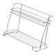 thumbnail image 5 of Organizador de estantes para gabinete, estante de almacenamiento, 2 niveles, escurridor de platos que ahorra espacio, escurridor de platos para armari, 5 of 7