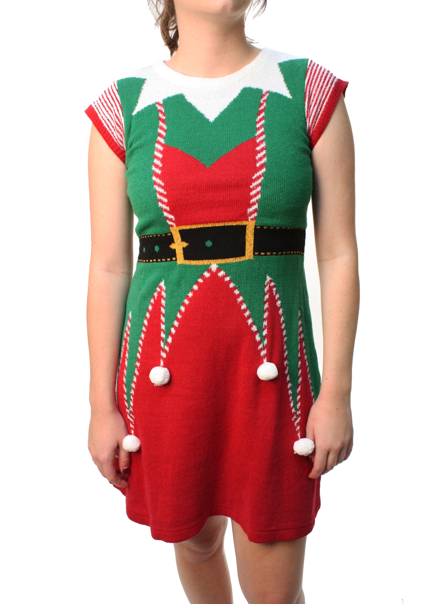 ugly christmas sweater dress walmart