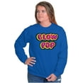 thumbnail image 4 of Cute Vintage Blow Pop Bubblegum Candy Sweatshirt for Men or Women Brisco Brands M, 4 of 6