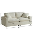 thumbnail image 4 of Comfort Pointe Casella Modular  2-Piece Sofa, 4 of 11