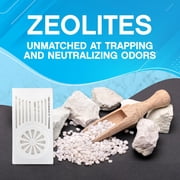 NonScents Refrigerator Deodorizer - Odor Eliminator for Fridge & Freezer - Outshines Baking Soda