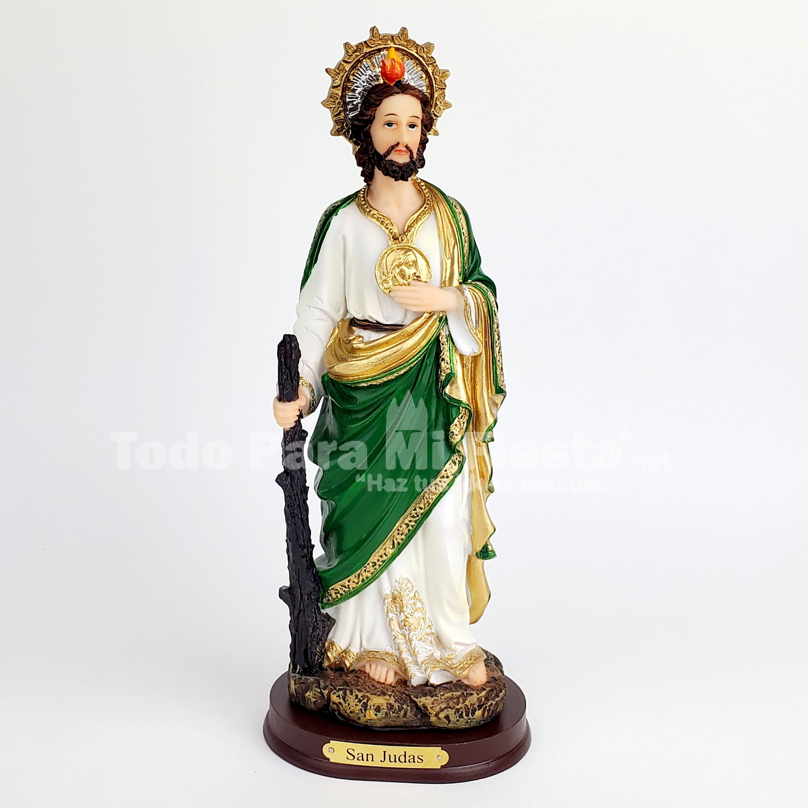 San Judas Tadeo 24 Inch Saint June Religious Figure Resin Material