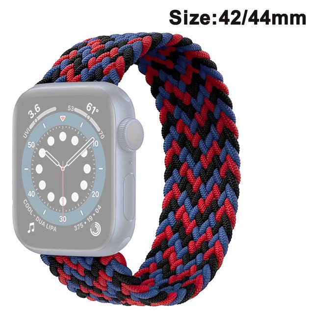 Nylon Bands Compatible with Apple Watch Band Stretchy Nylon Braided Elastic Sport Strap Compatible for iWatch Series