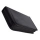 thumbnail image 3 of CD DVD Bolsa De Almacenamiento Estuche De Cuero PU Discos Soporte De DVD Negro 80Disc Heavy Duty Magideal Adapter, 3 of 4