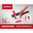 thumbnail image 5 of SP600 Tile Leveling System 300 Pull Tabs for 1 mm Joint Width and 100 Wedges Tile Installation Aid Kit Developed by Experts Tiling Tool, 5 of 5