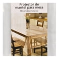 thumbnail image 4 of Protector de Mantel Mainstays 3076380.4.jpg Rectangular para Mesa Peva Table Transparente, 4 of 4