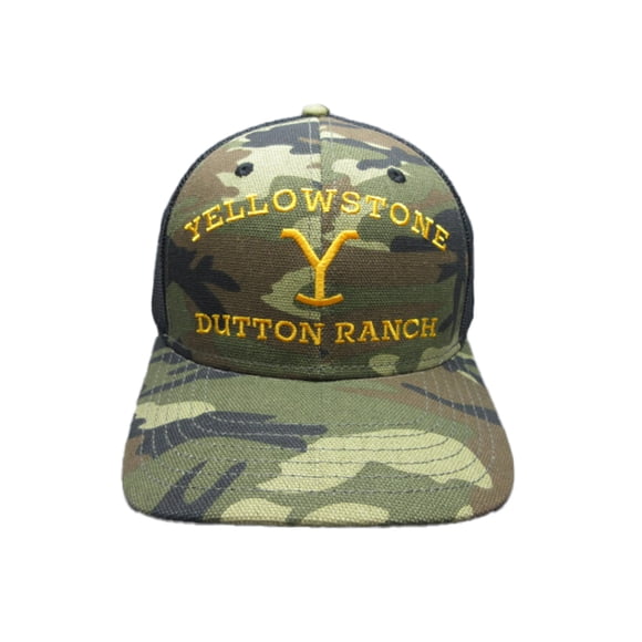 Yellowstone Dutton Ranch Camo Trucker Hat