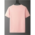 thumbnail image 2 of Camiseta informal de manga corta y cuello redondo con estampado retro de cosmos espiritual, ideal para primavera y verano., 2 of 6