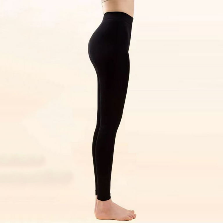 Women Elastic Compression Pantyhose Tight flesh colored Bare Legs Leggings