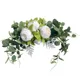 thumbnail image 2 of 60CM flor artificial dintel colgante de pared mesa de fiesta flor colgante decoración cuerno flor puerta decoración boda, 2 of 5