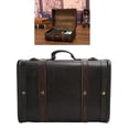thumbnail image 4 of Retro Suitcase, Unique Humanized Design Beautiful And Elegant Exquisite Craftsmanship Wooden Suitcase, for Bedroom Home Decor, 4 of 8