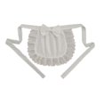 thumbnail image 1 of Delantal de cintura ZHAOCHENG para niñas de algodón blanco y beige caliente, 1 of 4