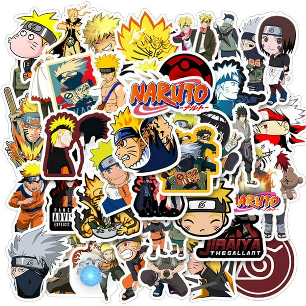Cute Naruto Sticker Anime V3, Waterproof Vinyl