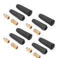 thumbnail image 4 of Welding Cable Connector Plug, Rubber+Brass Welder Cables Quick Fitting  For Hydrogen Arc Welding, 4 of 8