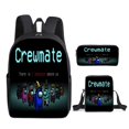 thumbnail image 1 of Among Us Space Werewolf Schoolbag Three-Piece Set Game Peripheral Primary And Secondary School Students Backpack Pencil Bag Shoulder Bag, 1 of 2