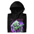 thumbnail image 2 of Iron Maiden Purple - Small Guitar Classic Unisex Hoodie - Black - Small, 2 of 5