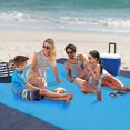 thumbnail image 5 of Beach Blanket, Sandproof Waterproof Beach Mat Quick Dry Lightweight Portable Oversized Picnic Mat, 5 of 5