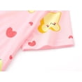 thumbnail image 5 of Beezizac Teen/Little Girls Nightgown – Summer Short Sleeves Sleepwear Cute Pink Avocado Nightdress Pajama Size 18, 5 of 7